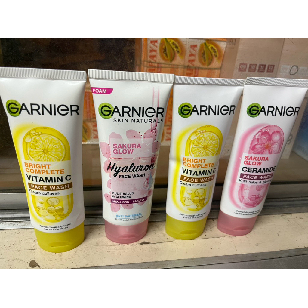 Garnier pembersih wajah 100ml