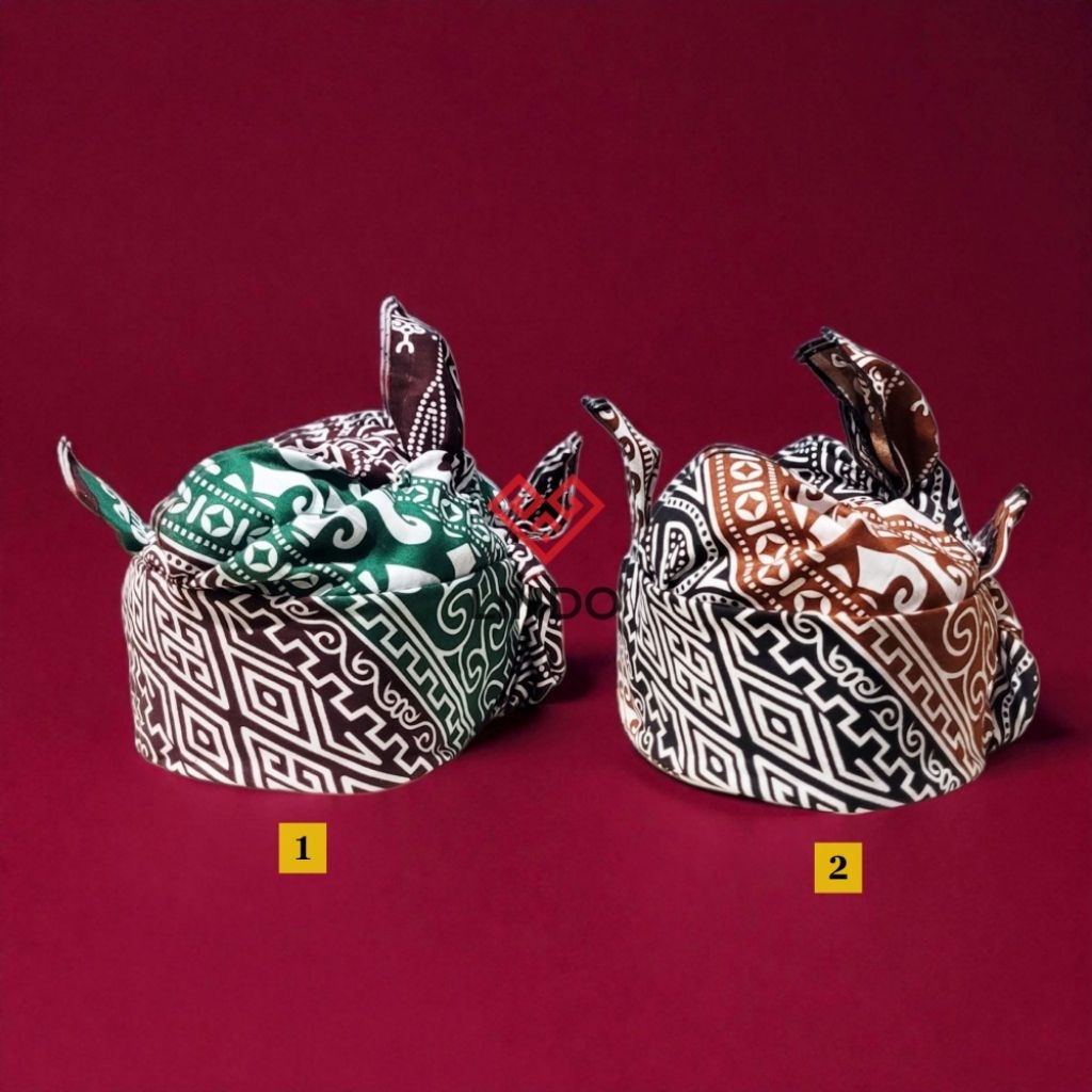 Passapu Batik Toraja/Hiasan Kepala Batik Toraja (Kode: DH1014510)