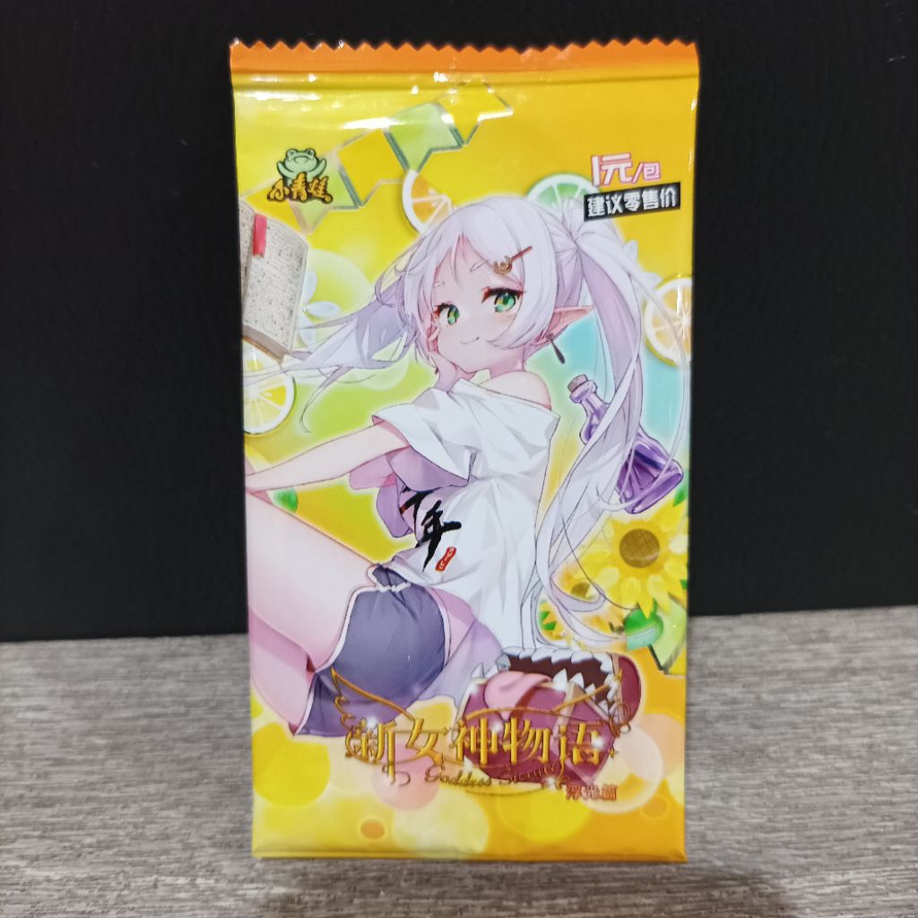 Goddess story TCG new goddess sealed pack (5 cards)