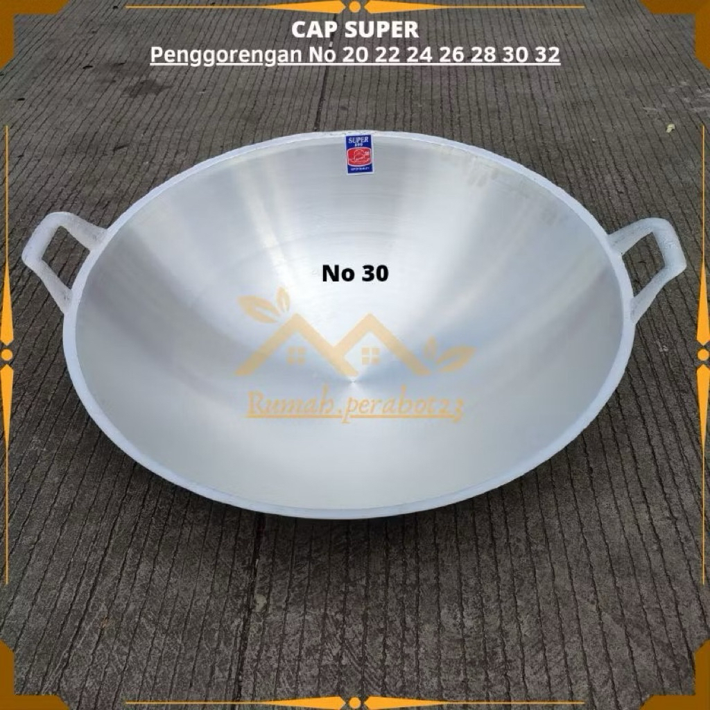 Wajan Kuali Penggorengan Cekung SUPER 899 / Wajan Besar Super Jumbo Penggorengan MBG