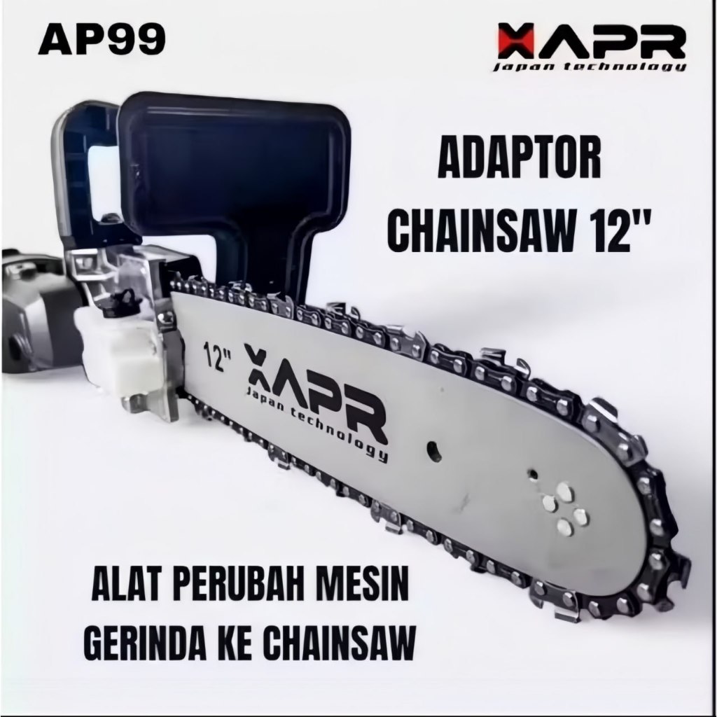 APR AP99 Adaptor Chainsaw Mini Gerinda Menjadi Chainsaw Full Accecoris 4Inch Pemotong kayu