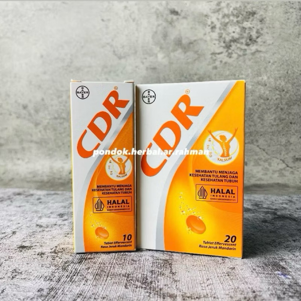 CDR EFFERVESCENT SUPLEMEN UNTUK TULANG