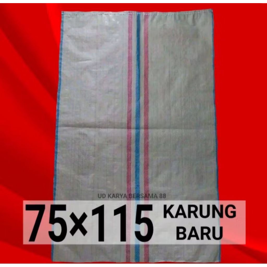 KARUNG PLASTIK 75X115 CM BARU