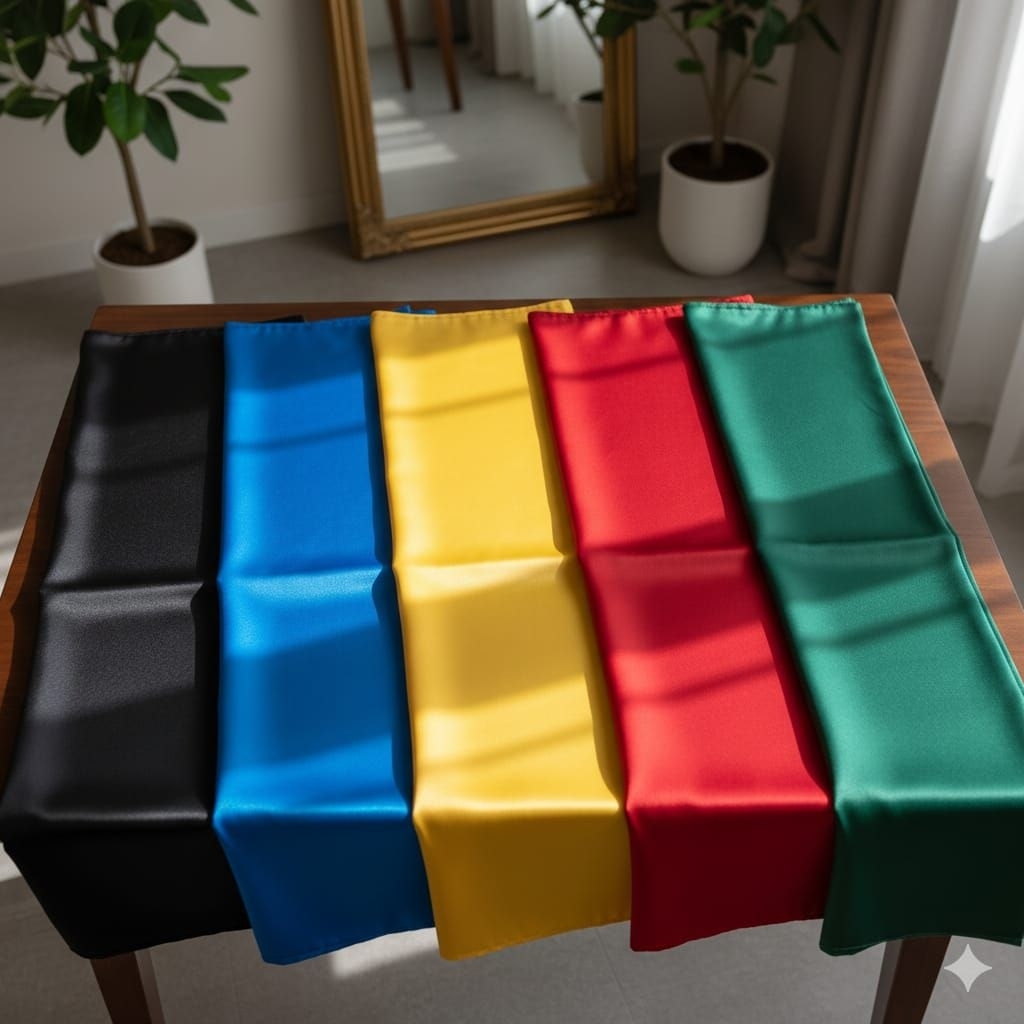 Kain satin charmuse / satin clarissa _ lebar 120