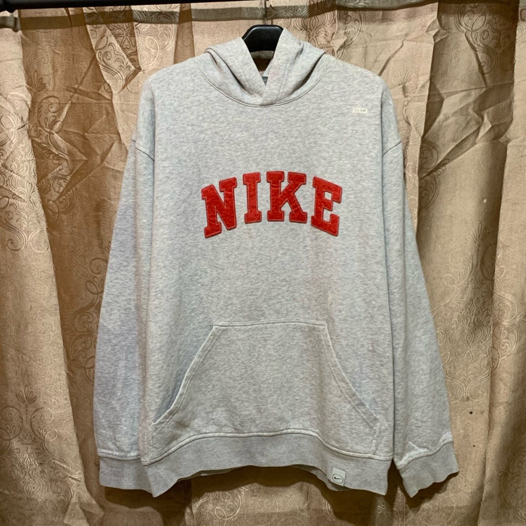 hoodie nike y2k script bordir