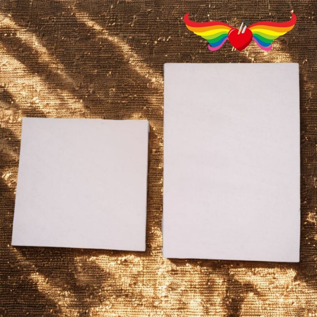 (READY) KANVAS UKURAN 20X20 / 30X20 MURAH, kanvas lukis, kanvas 20x20 cm, kanvas 20x30 cm, kanvas me