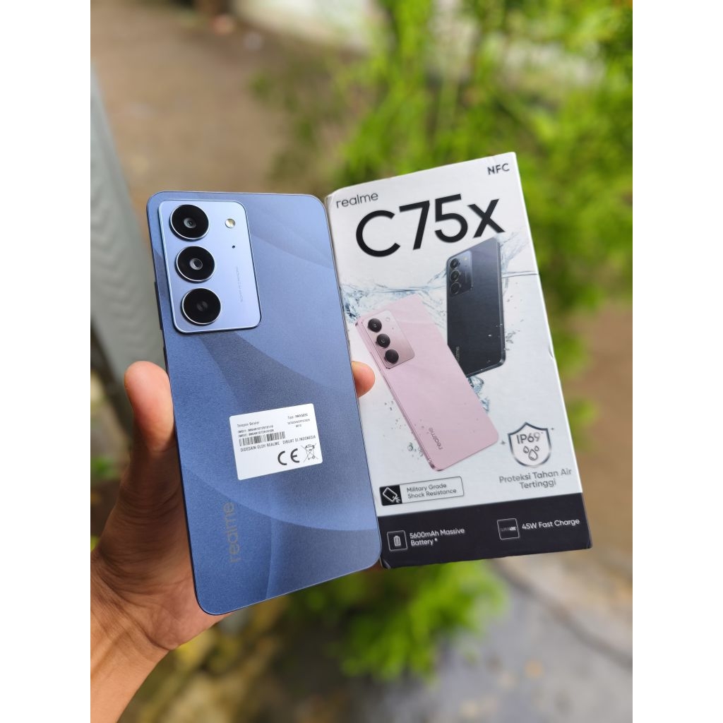 REALME C75X FULLSET SECOND