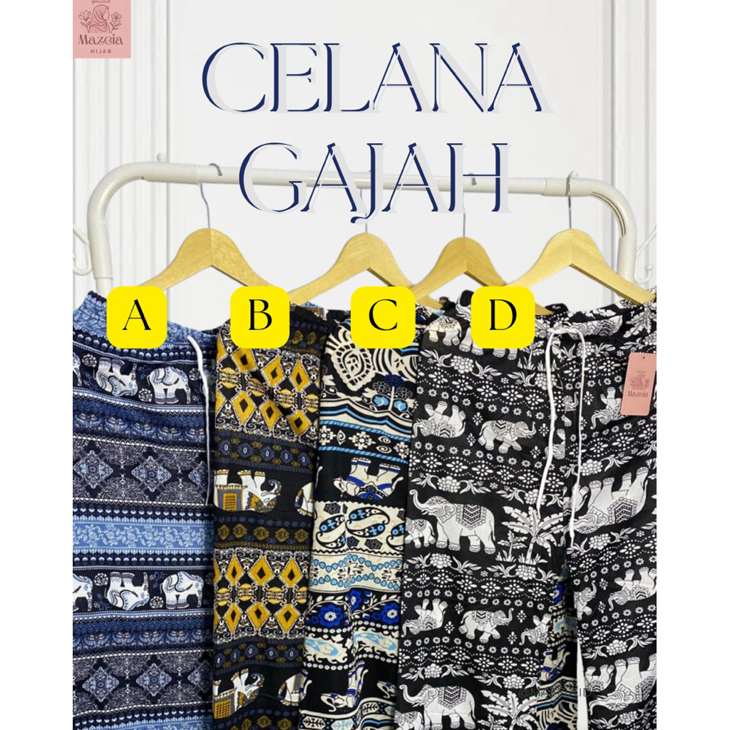 Celana Gajah VIRAL mihu-mihu Celana Gajah Thailand Celana gajah adem