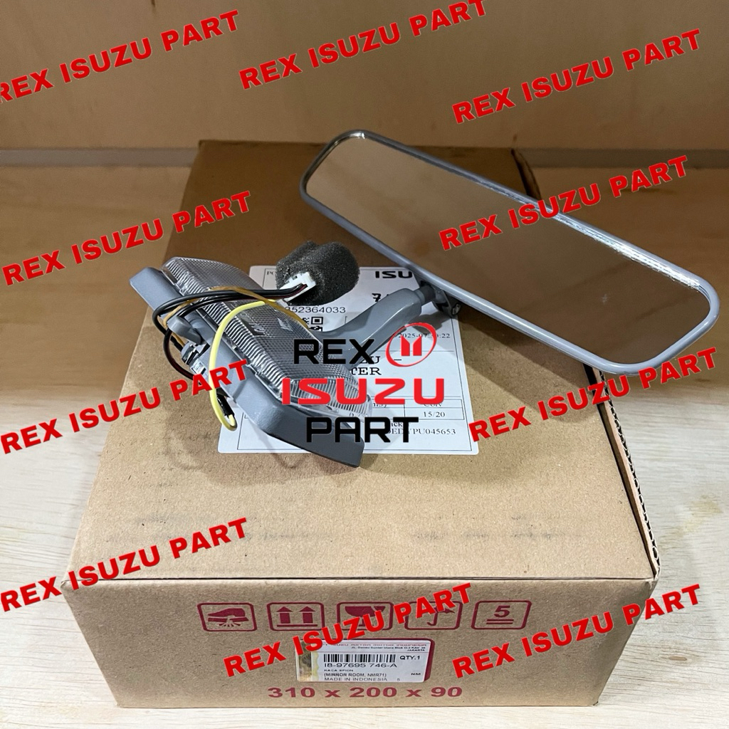 KACA SPION SEPION TENGAH DALAM ISUZU ELF NMR71 NLR55 NMR 71 NLR 55 ORIGINAL ISUZU