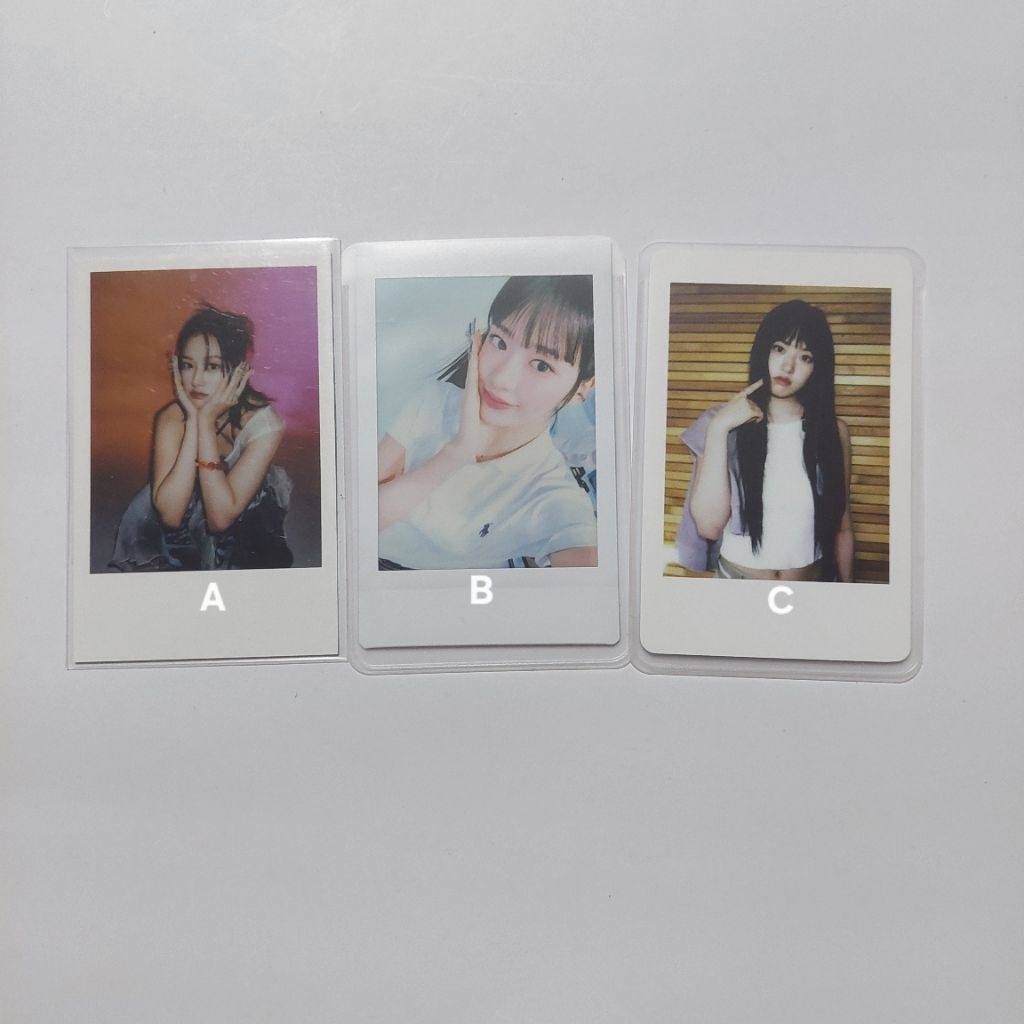 Photocard Pola Bene an yujin switch torec lucky draw a dreamy day mine ive official