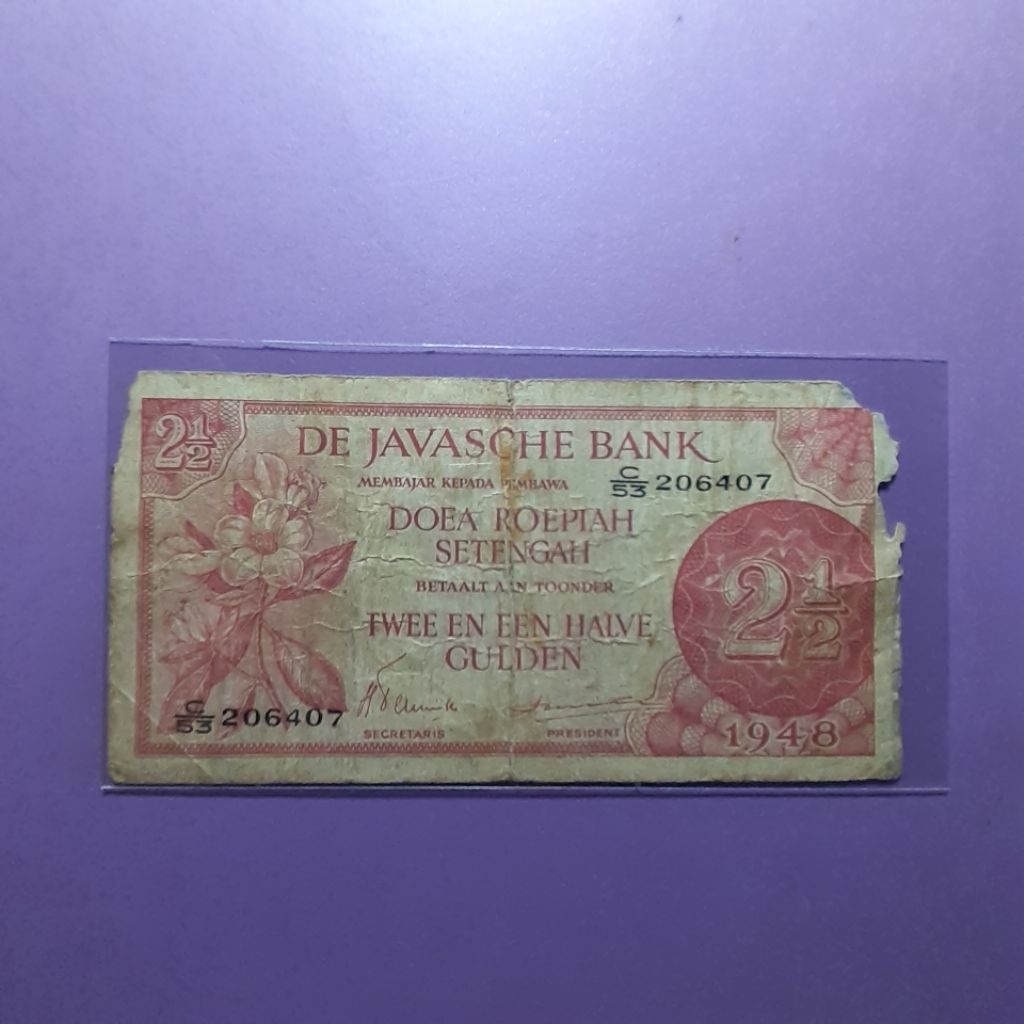 Uang 2,5 rupiah seri federal 1948
