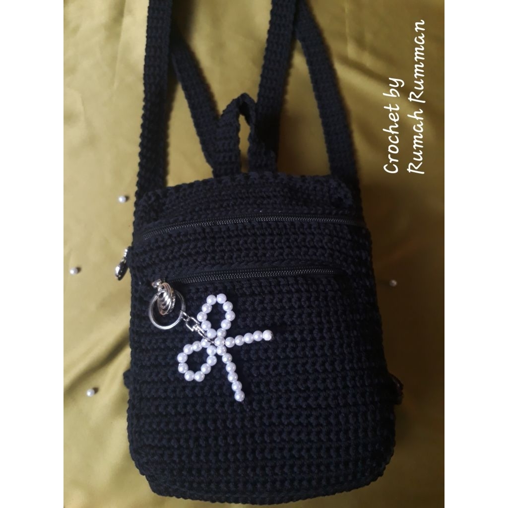tas ransel rajut handmade (pre order)