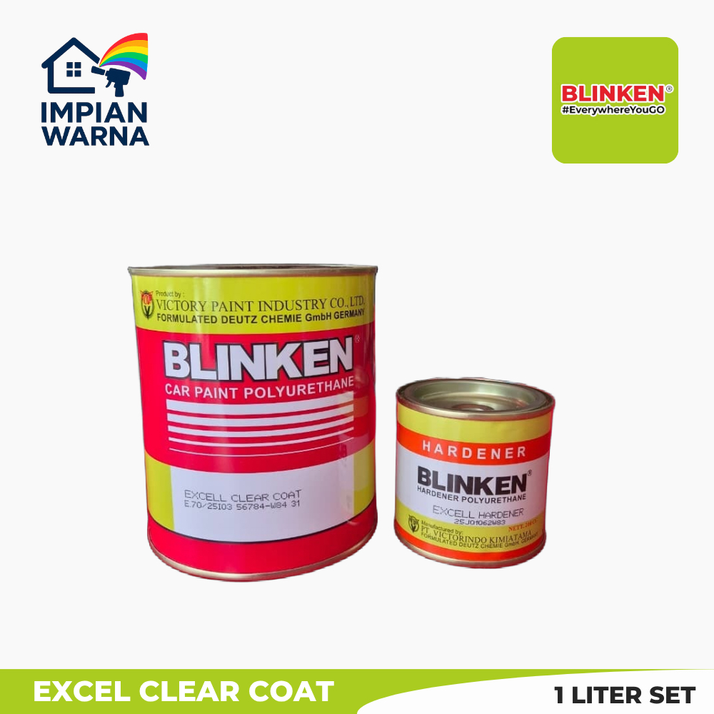 Blinken - Clear / Pernis Blinken Excell Clear Coat Gloss 1 Liter