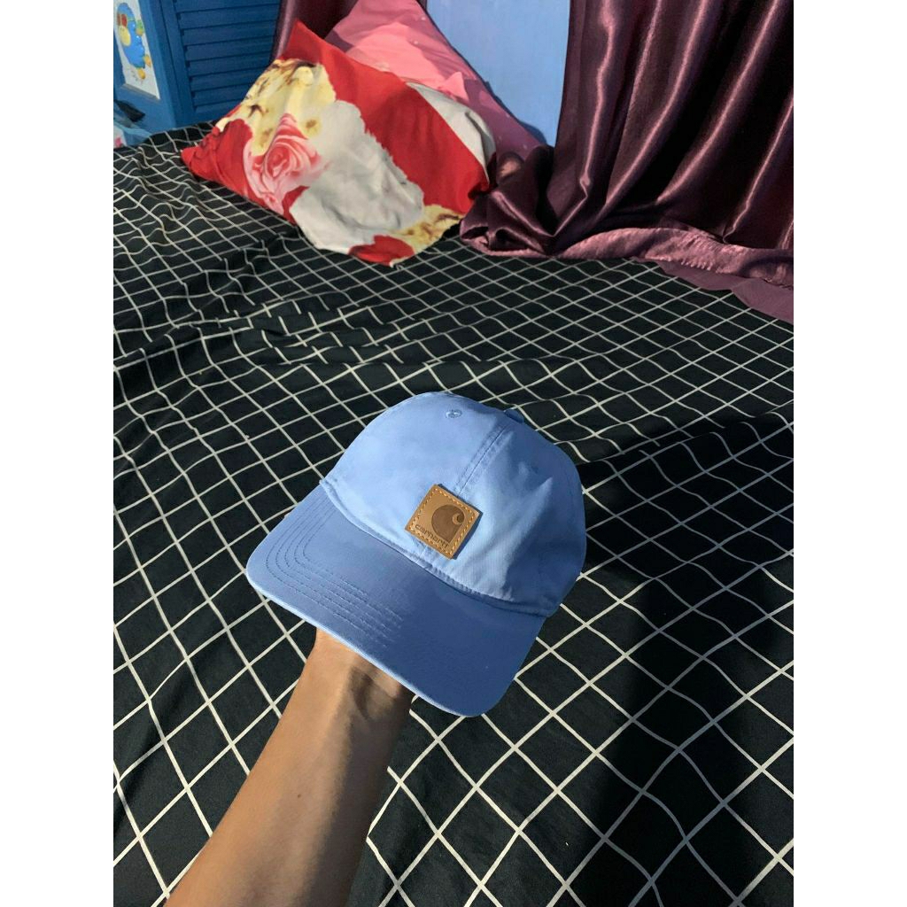 Unisex Used Caps (Topi) Carhartt Blue Sky ORIGINAL 100% AUTHENTIC