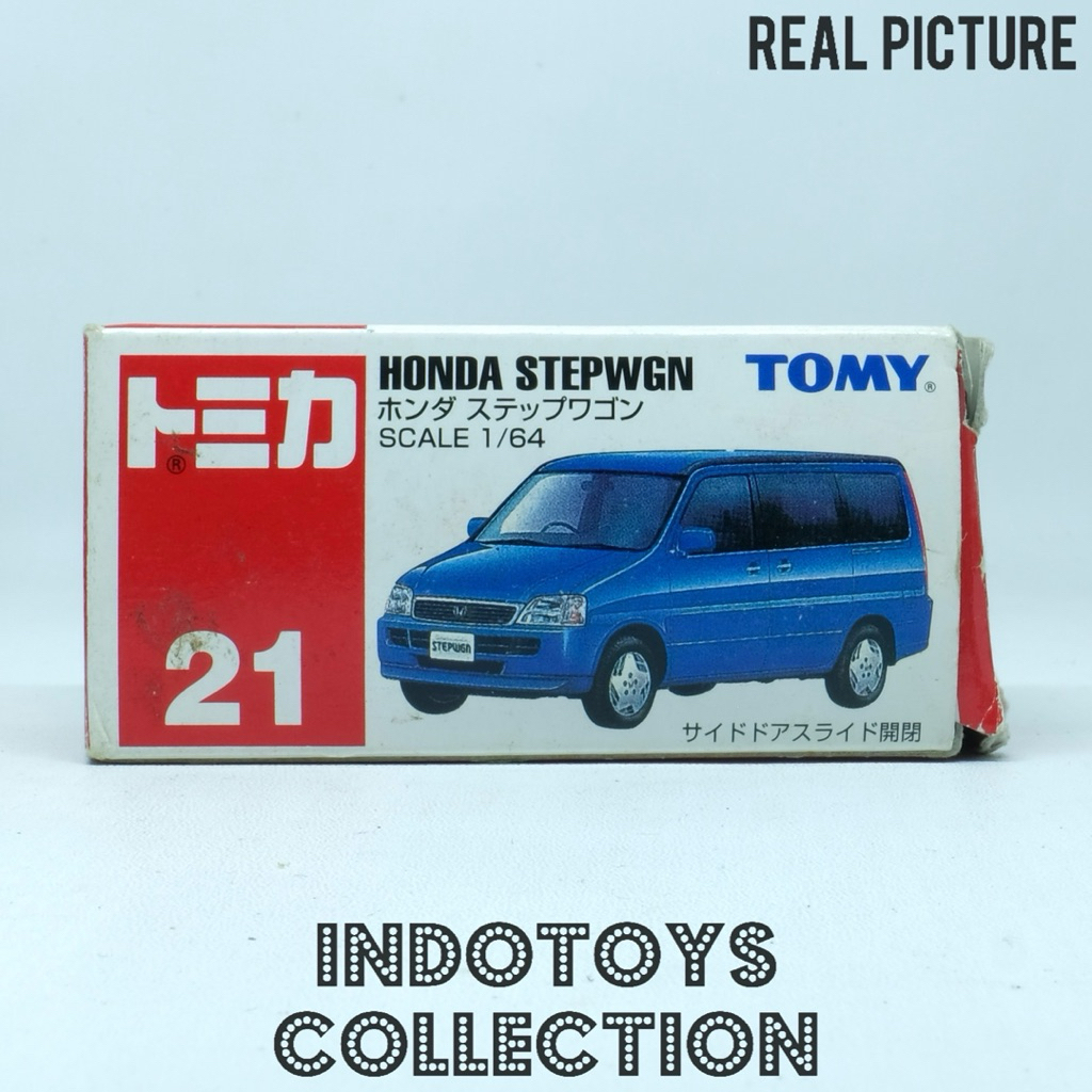 Tomica Tomy Biru 21 ~ Honda Stepwgn