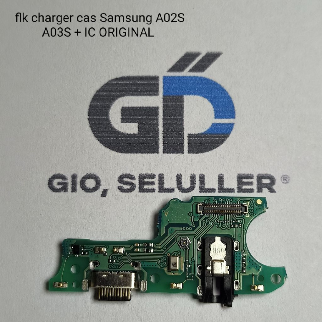 FLEKSIBEL CHARGER CAS PAPAN CAS KONEKTOR HP SAMSUNG A02S / A03S + IC ORIGINAL