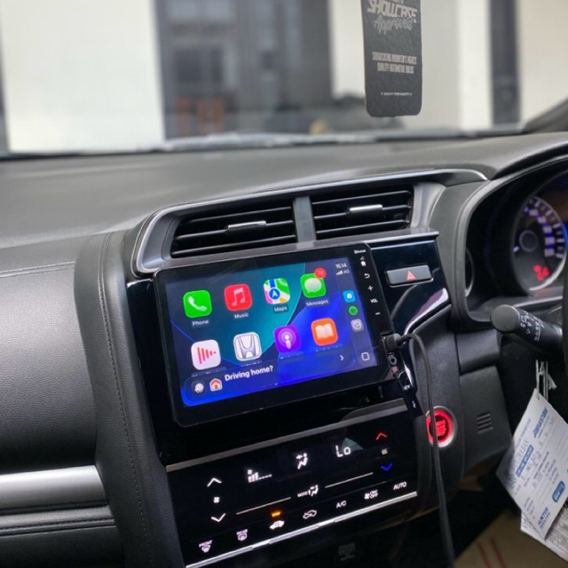 head unit oem honda jazz GK5 apple carplay dan android auto