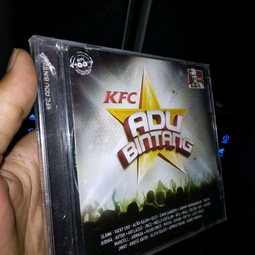 Cd Adu Bintang Ahmad Dhani Slank dll segel