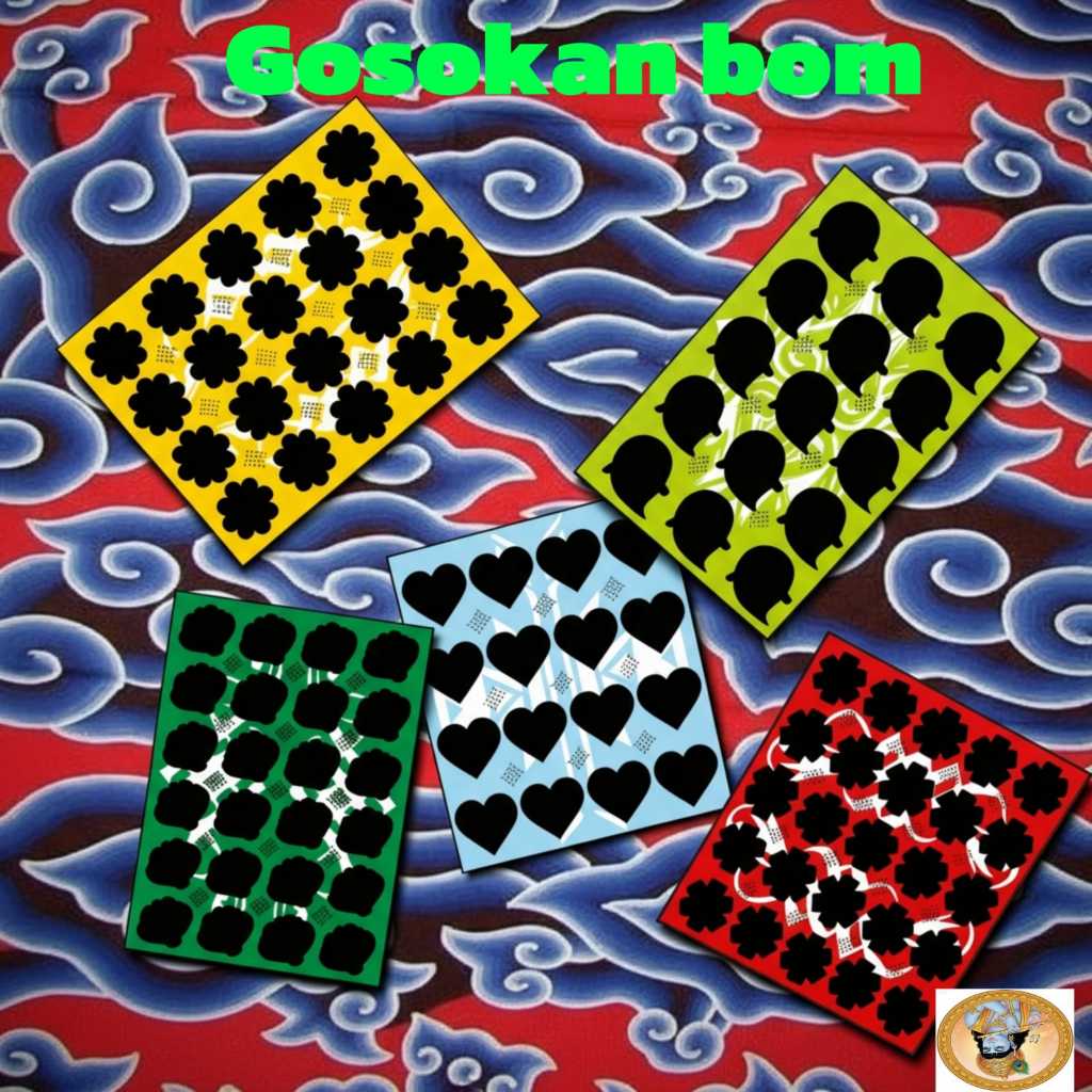 Gosok Bom Mainan Berhadiah Aneka Varian Titik 15 Titik 16 Titik 20