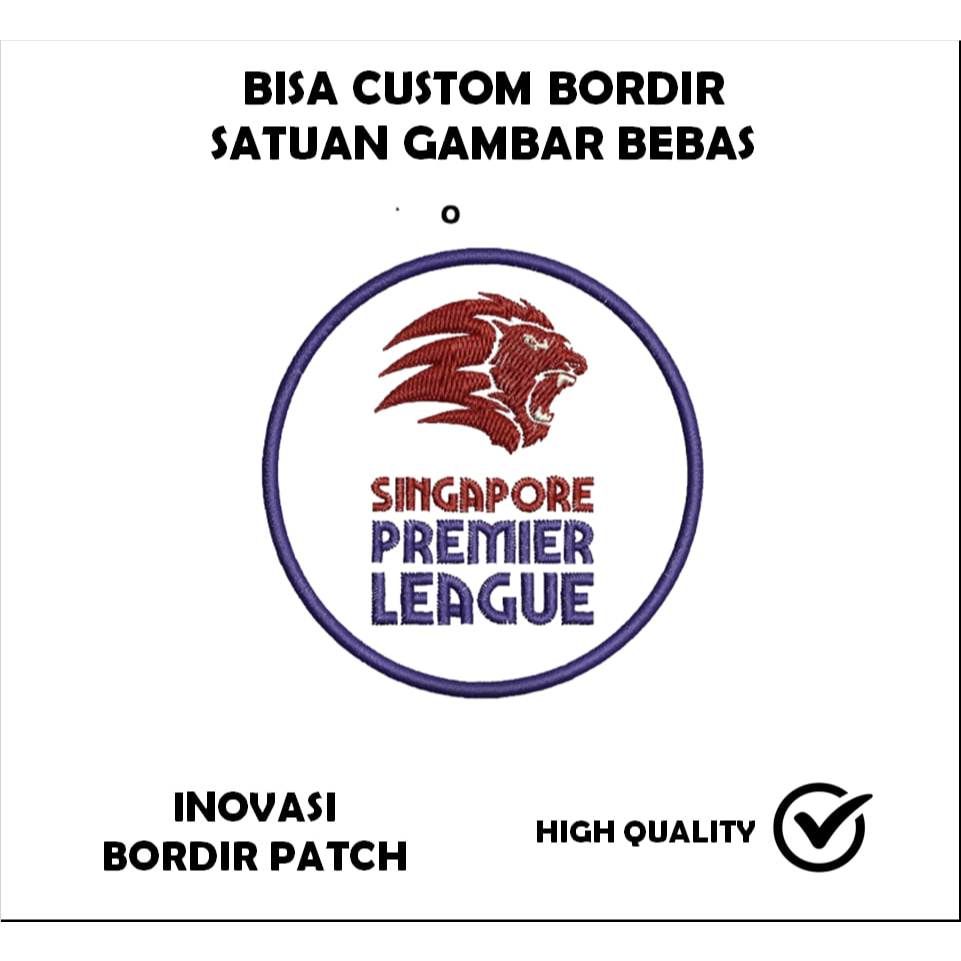 PATCH BORDIR LOGO SINGAPORE PREMIER LEAGUE TESTIMONIIII-IBP
