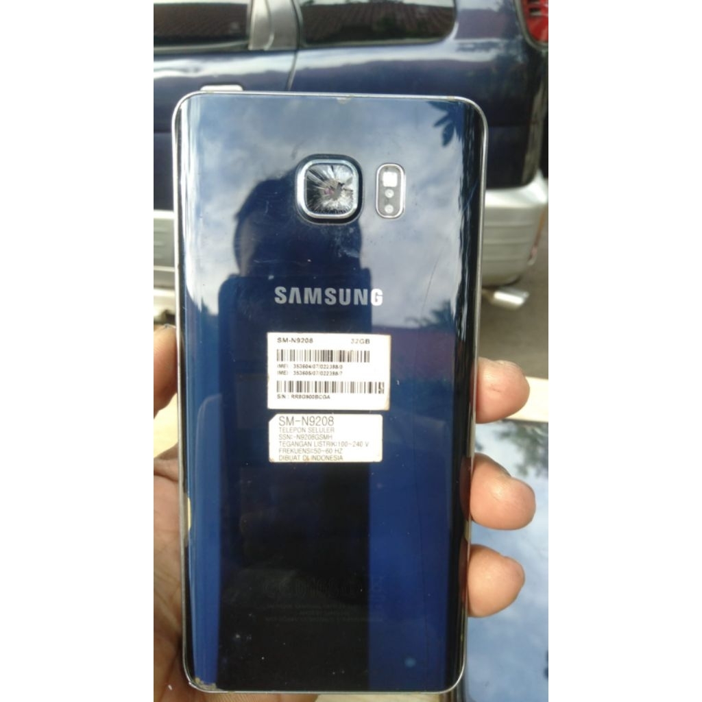 Samsung galaxi note 5 ram 9,2 GB second pemakaian