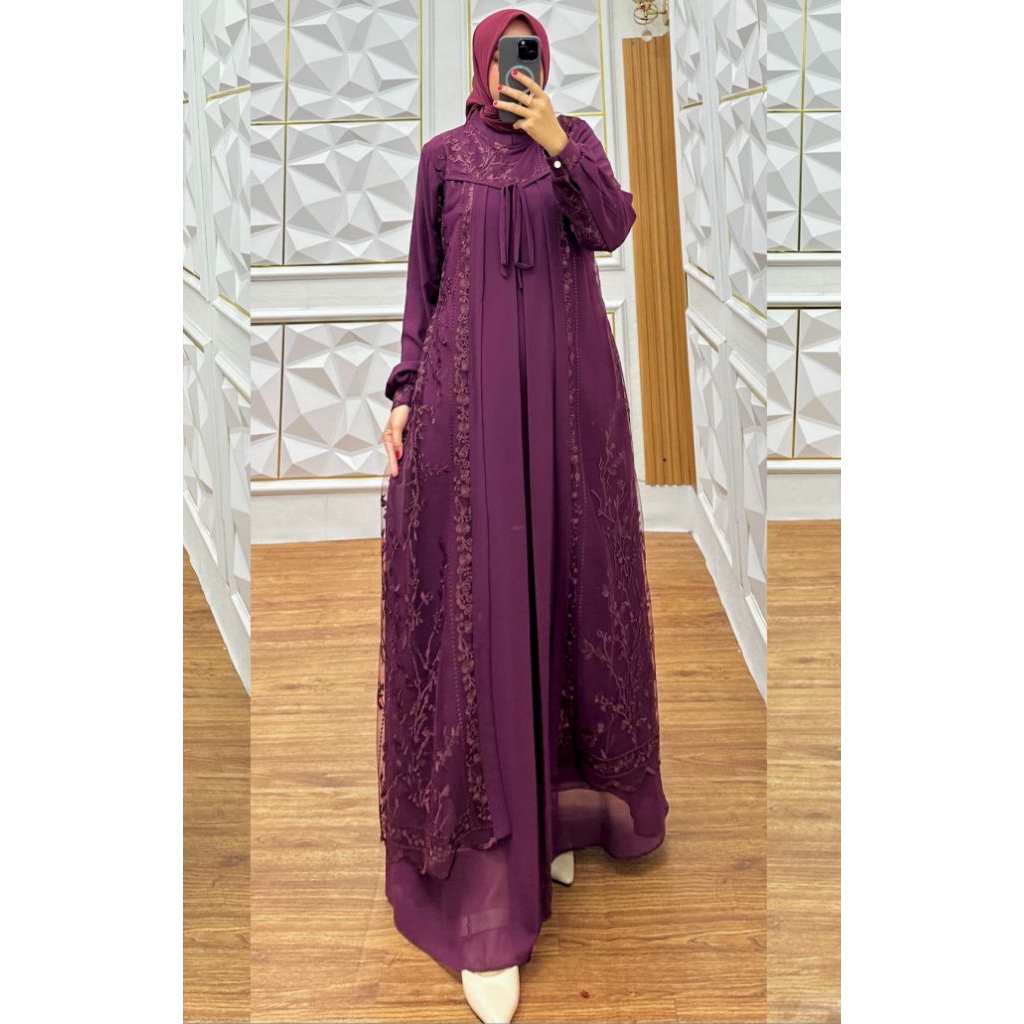 GAMIS CERUTY MIX BROKAT by YANTI MODE