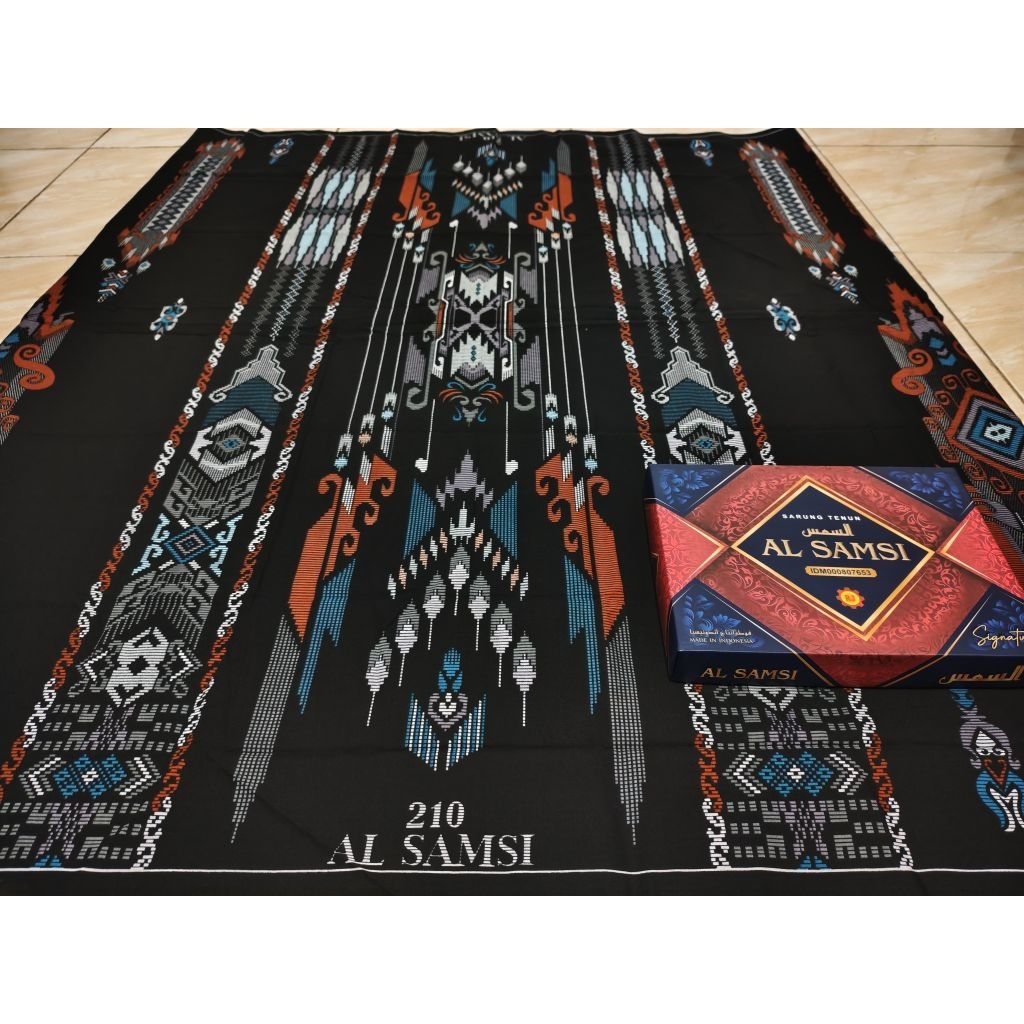 Sarung Al Samsi Premium, Al Samsi SGE, al samsi motif BHS SGE Signature