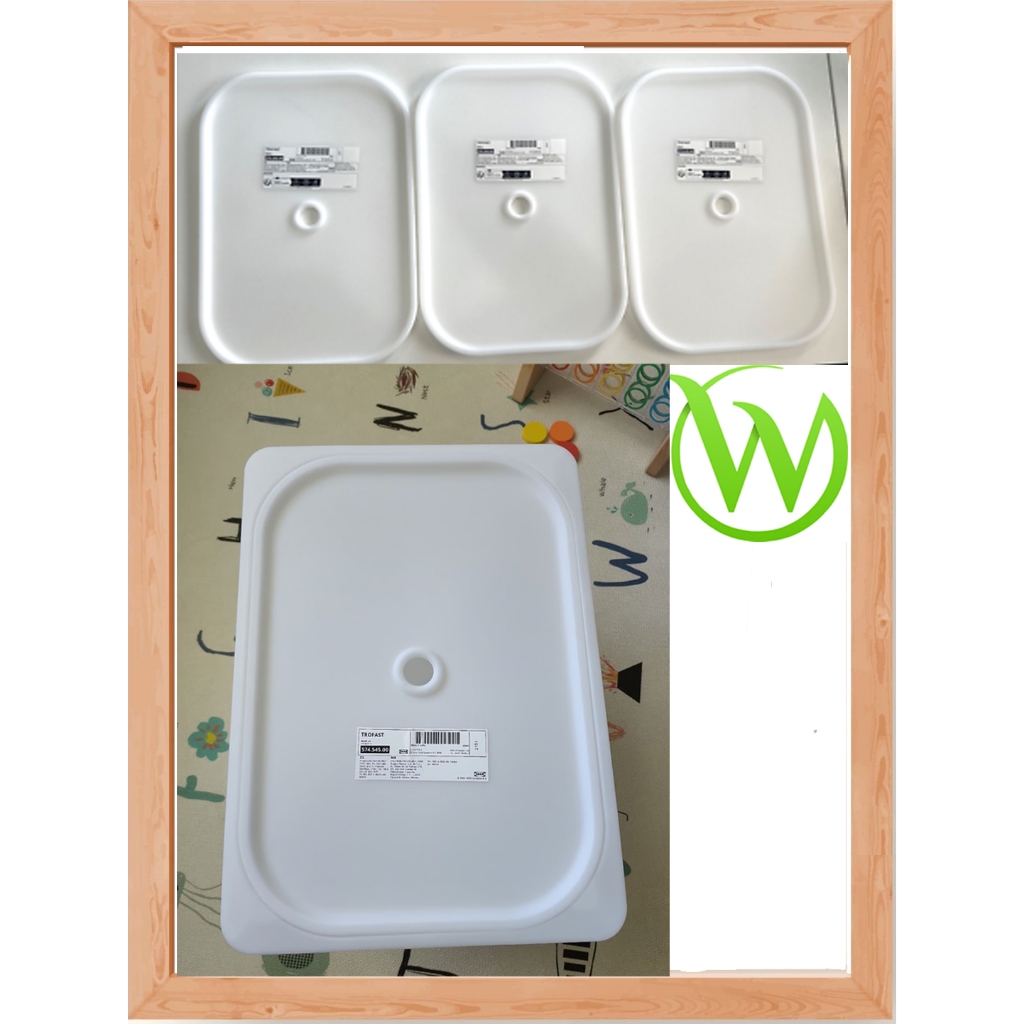 Penutup untuk kotak penyimpanan mainan anak TROFAST ukuran 20x30 cm , putih, 20x28 cm