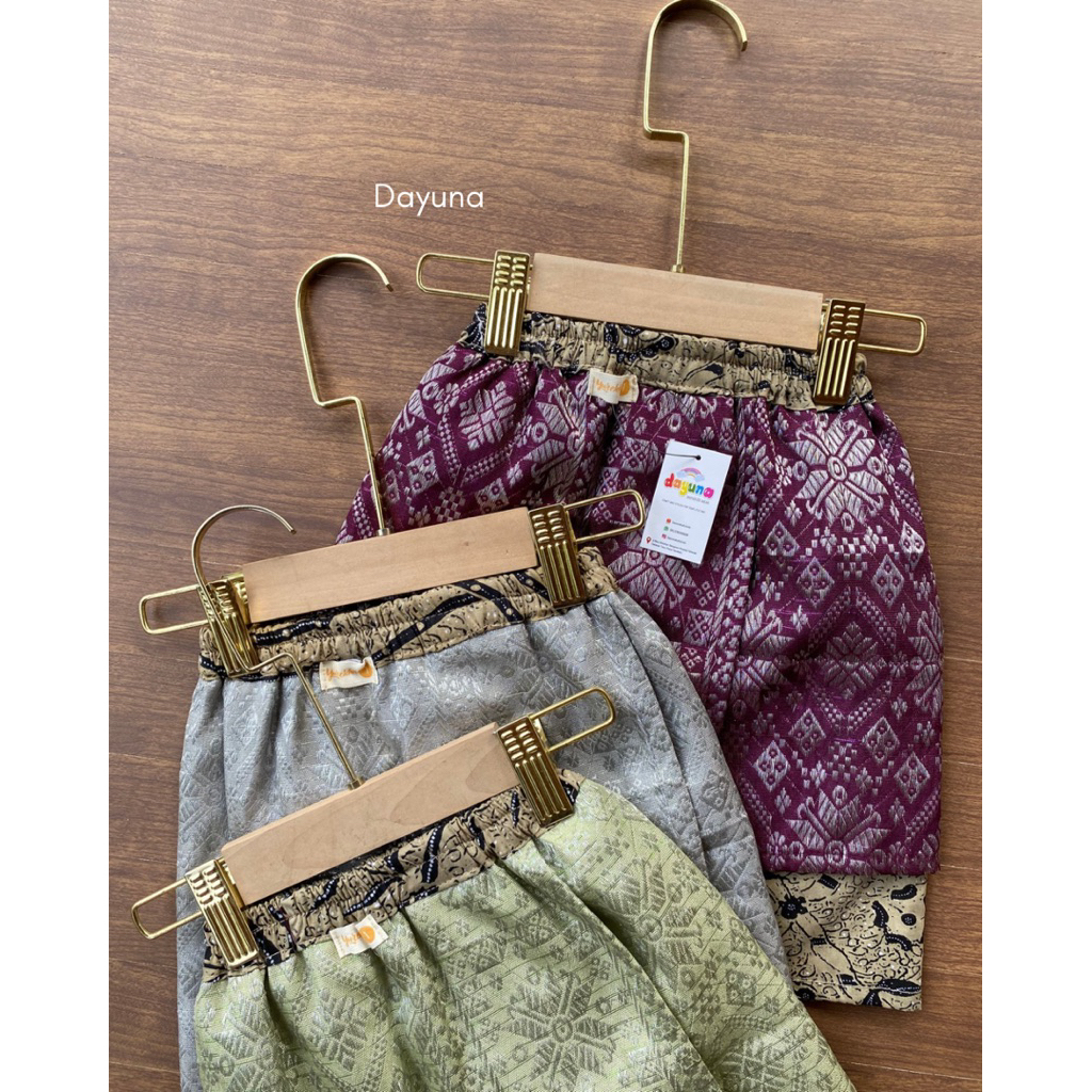 DAYUNA - KAMEN ANAK LAKI LAKI DASAR BATIK PREMIUM MIX SONGKET PALEMBANG USIA 1-5 TAHUN