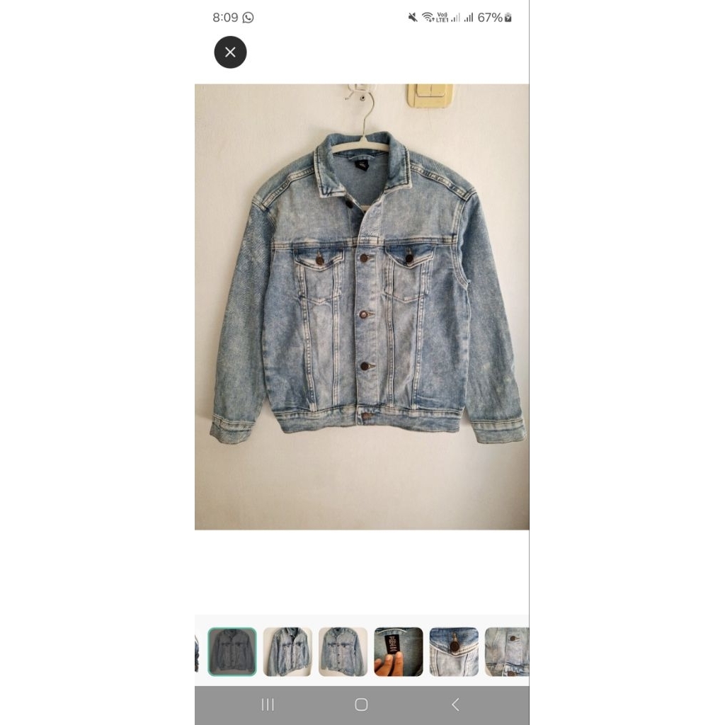 H&M SHORT DENIM JACKET