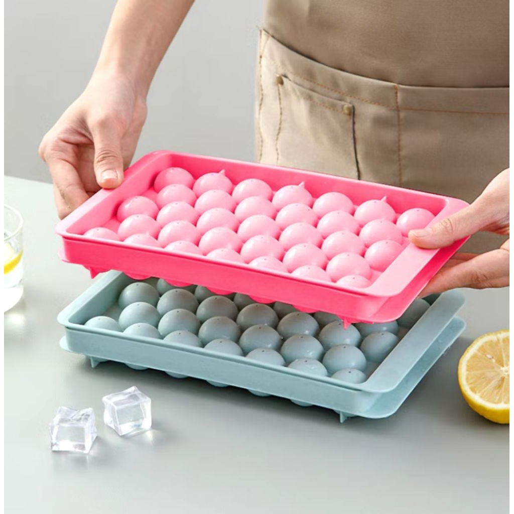 Cetakan es batu, es batu bulat kristal, cetakan 33slop