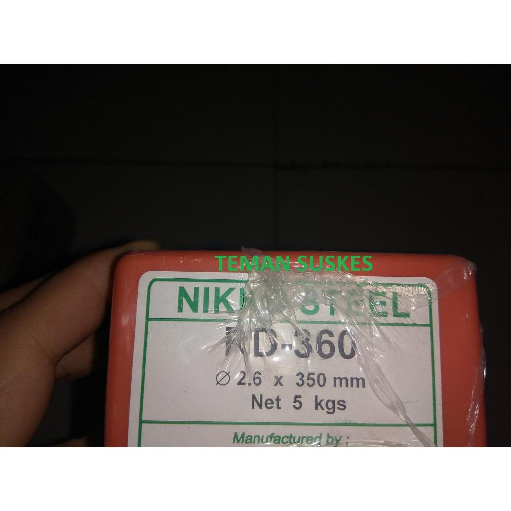 Kawat Las Nikko Steel RD360 2.6 mm / Welding Electrode RD-360 2.6mm