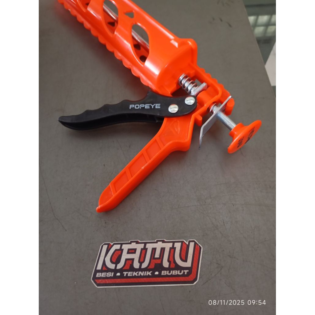 POPEYE TEMBAK LEM SILICONE / ALAT TEMBAK LEM KACA