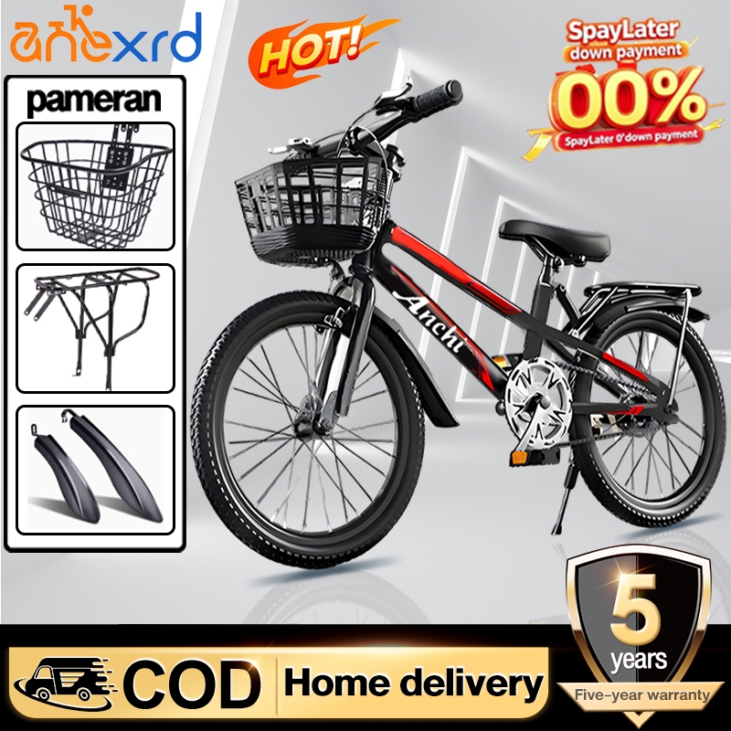 ANCHI Sepeda Gunung 20 inci Sepeda Keranjang MTB 20" BMX Model Terbaru 2025 Sepeda Palsu Gunung Berp