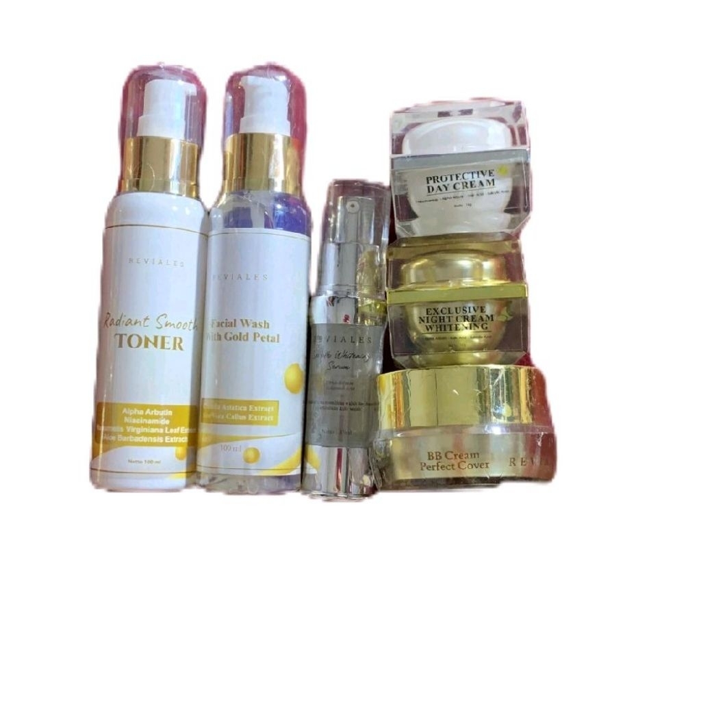 Paket Glowing  isi 6 item  Rv skincare Reviales Skincare