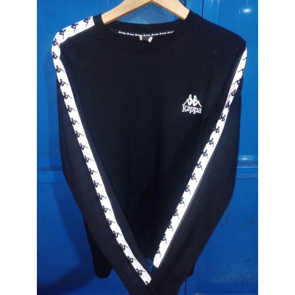 kaos lengan panjang kappa tapped