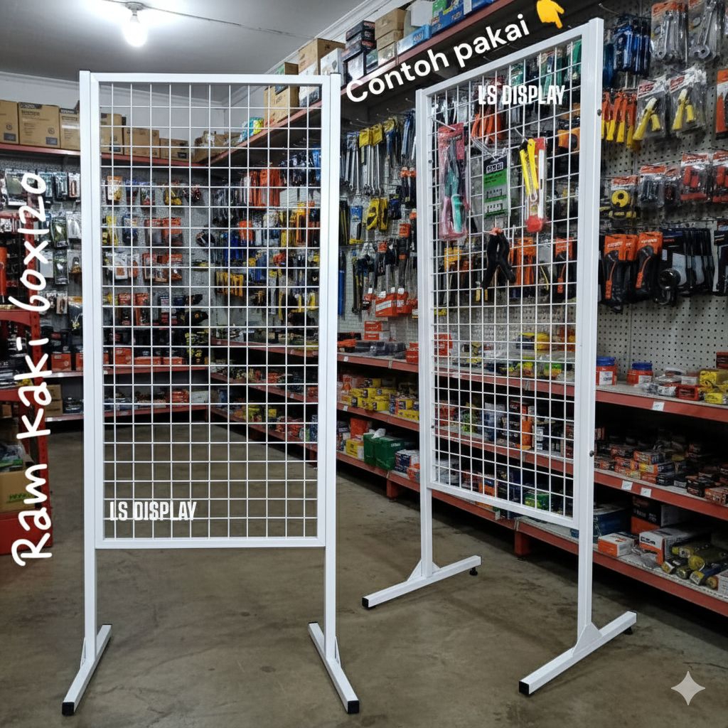 Ram Kaki Full Besi Berdiri Berbagai Ukuran