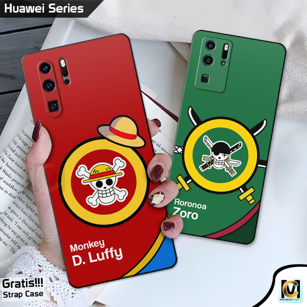 Case Hp Huawei P30 | P30 Pro | P30 Lite | P40 | P40 Pro Terbaru Motif One Piece - Casing Huawei P30 