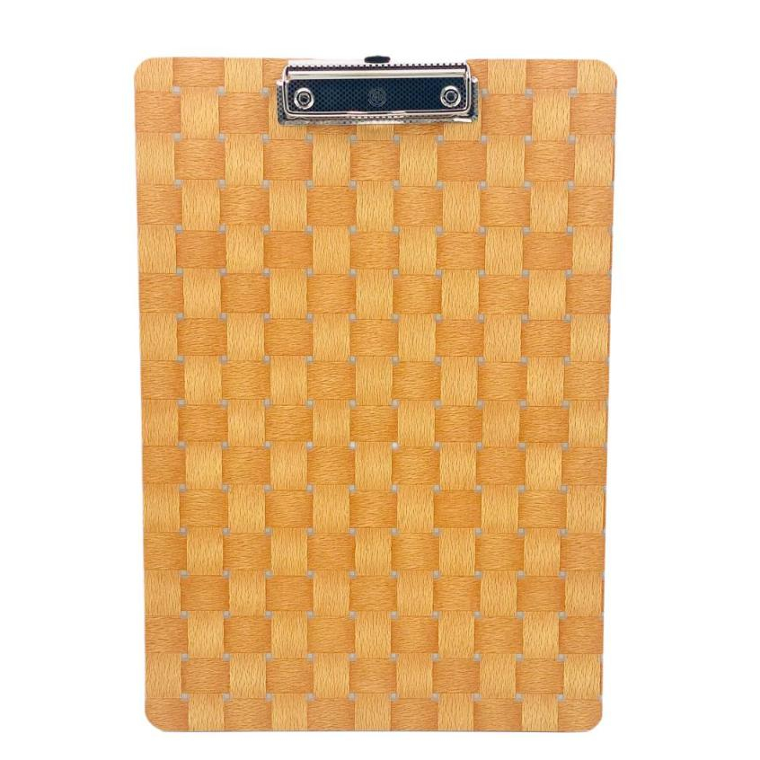 ( StaLand ) Clipboard / Papan Jalan / Papan LJK Ujian Kayu Kotak Bagus