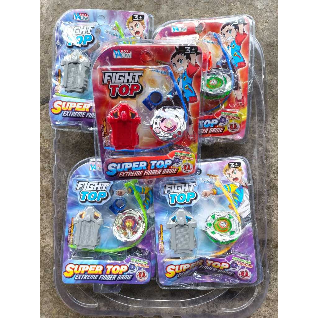 Gangsing besi Buyblade jadulan mainan anak-anak seru 90an