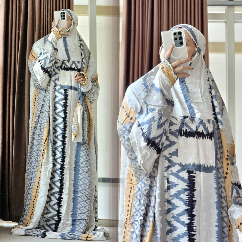 mukena hadromaut by al adawiyah