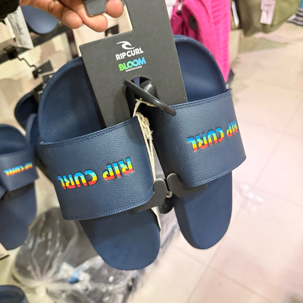 sandal pria rip curl original classic bloom slide navy