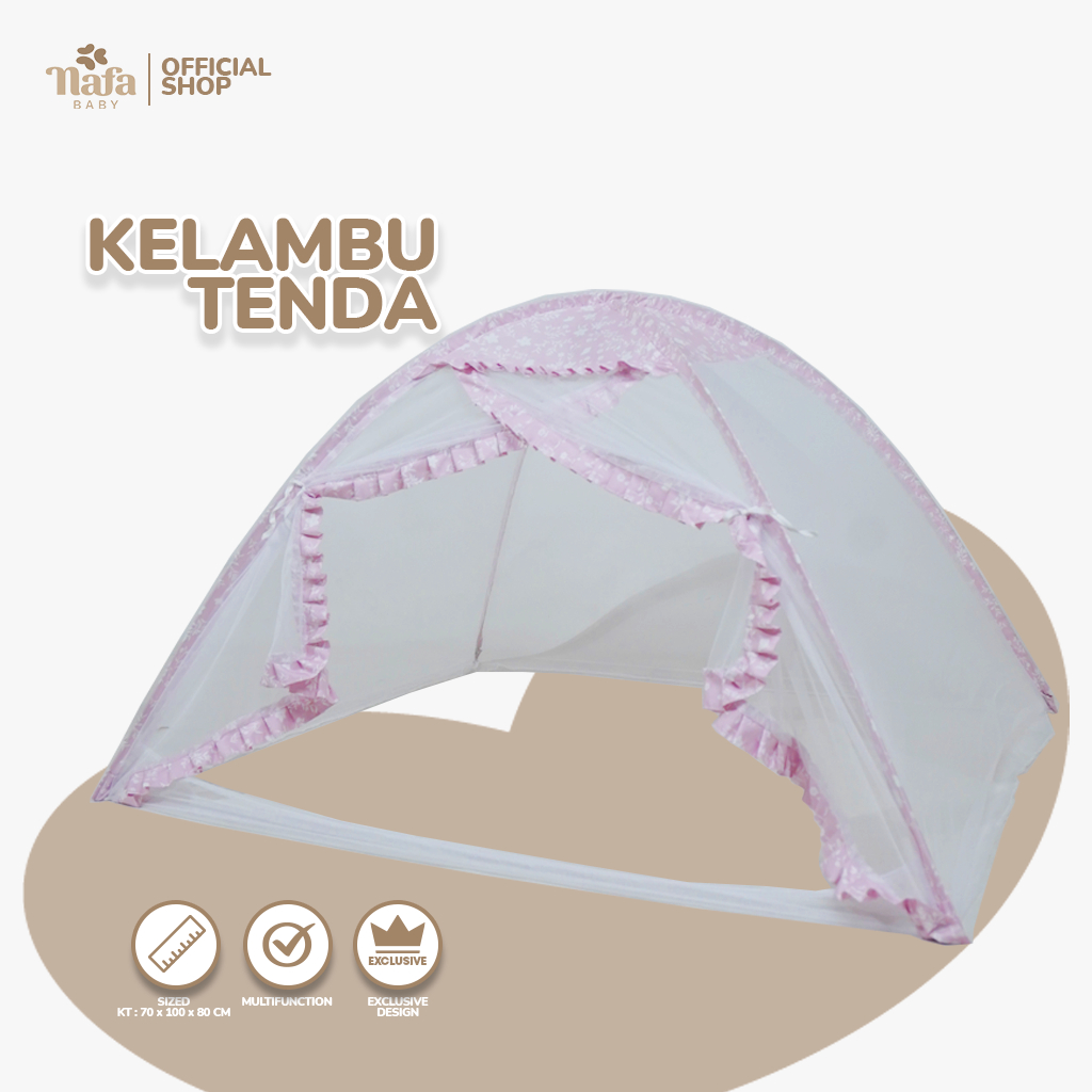 NAFA BABY - Kelambu Kojong Bayi Baru Lahir | Kelambu Bayi Anti Nyamuk/ Perlengkapan Bayi Baru lahir 