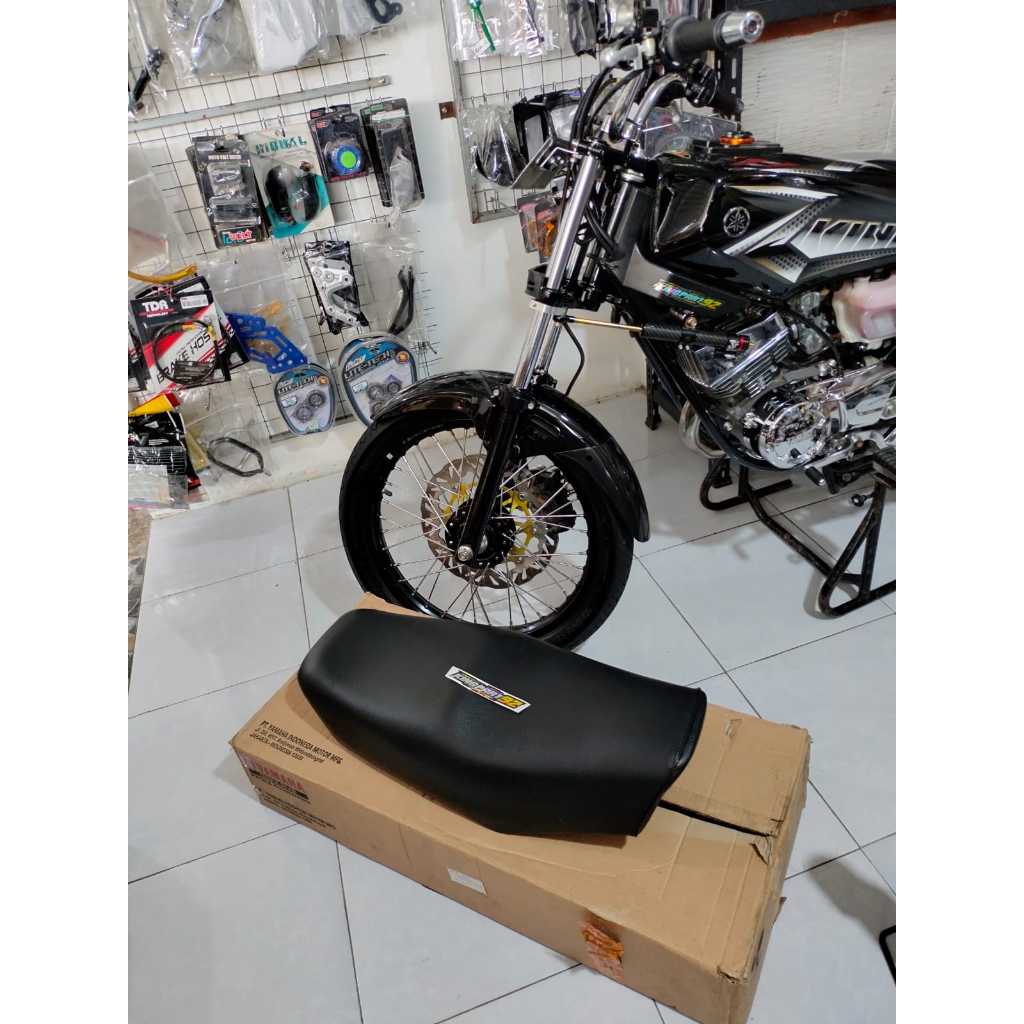 Jok assy rxk rxking rx king original 3KA-F4730-51/50 MODEL PLAT BESI