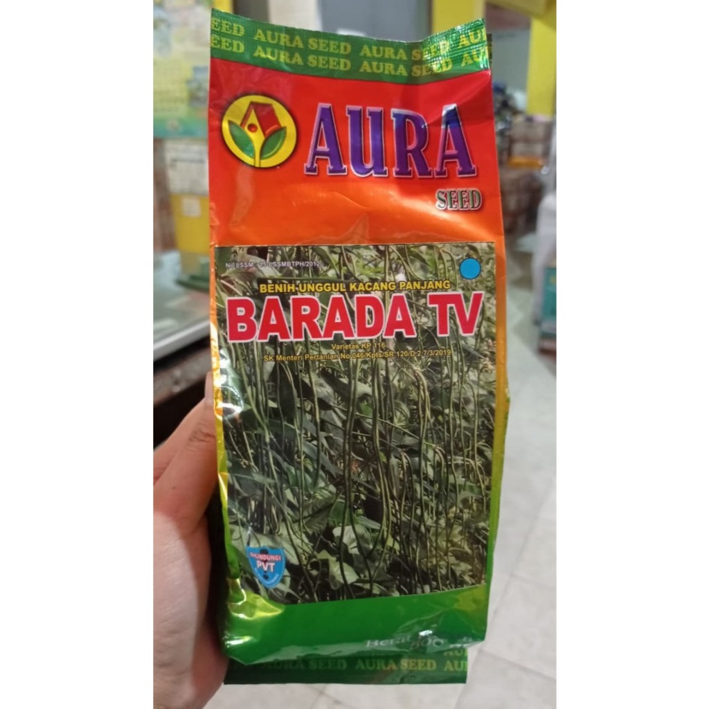 Benih Kacang Panjang BARADA TV kemasan 500gr