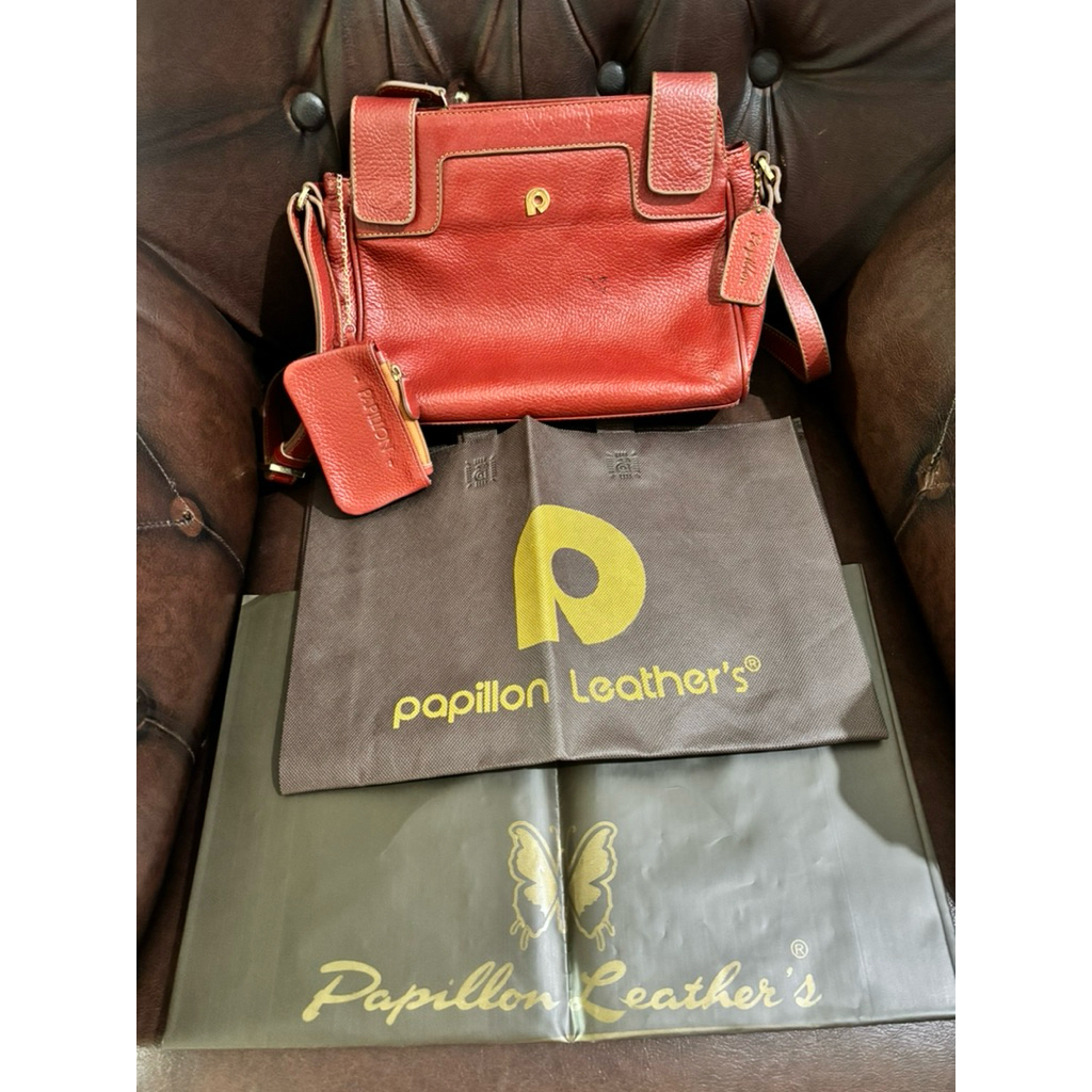 Tas Papillon preloved/second K3252, DETAIL DI DESKRIPSI YA
