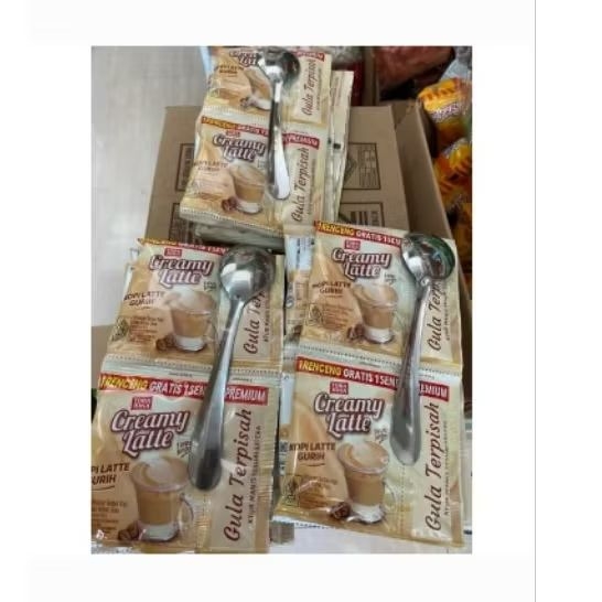 Torabika creamy latte(free sendok)