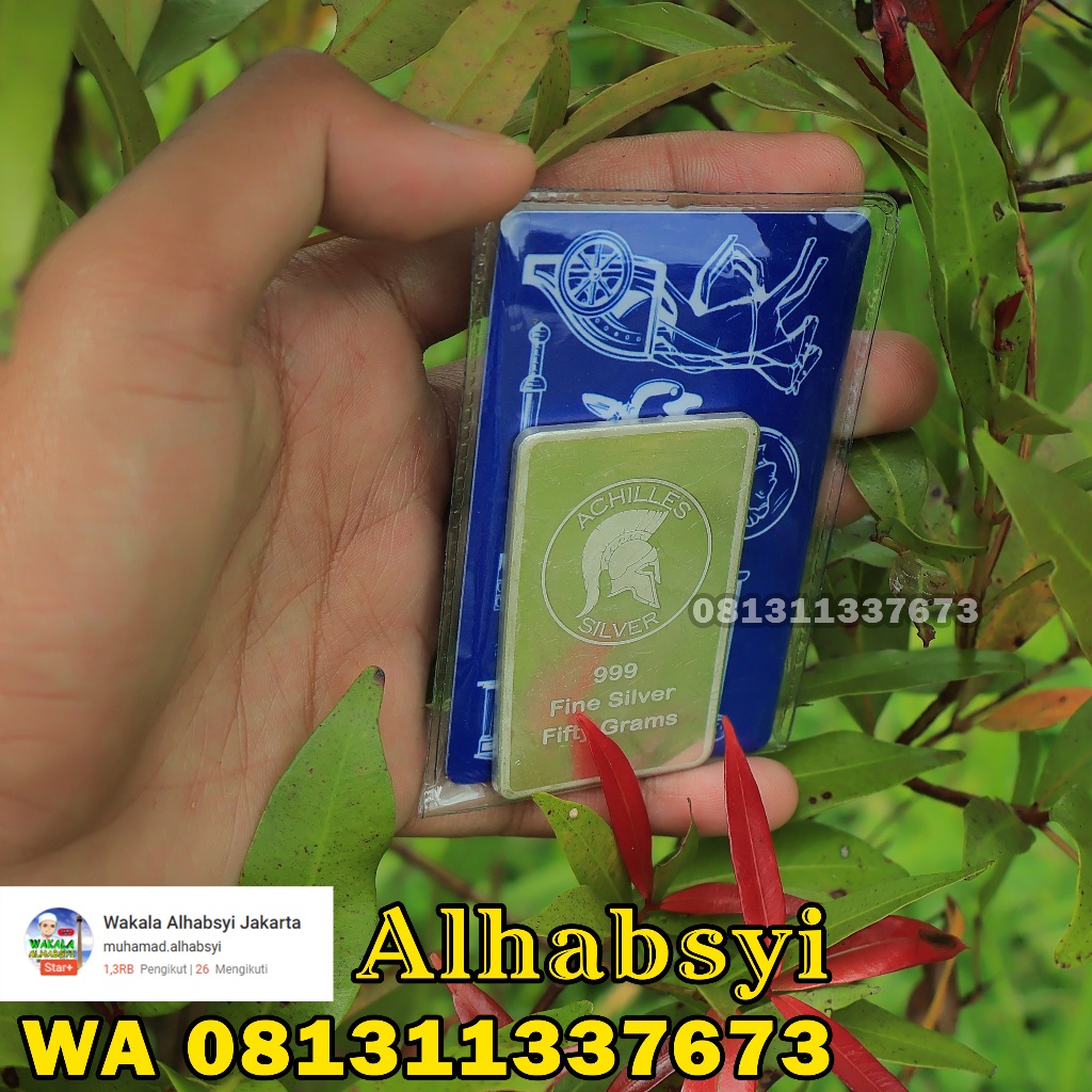 Achilles Silver 50 Gram Perak Murni 999