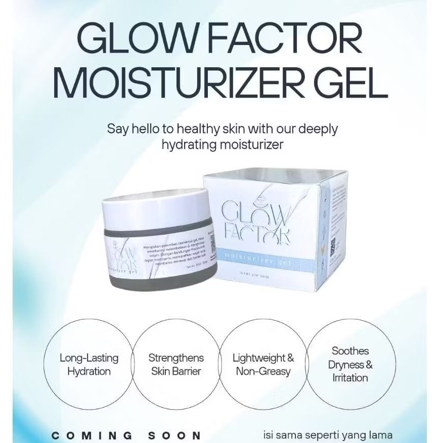 BBSC glow factor moisturizer terbaik ‼️