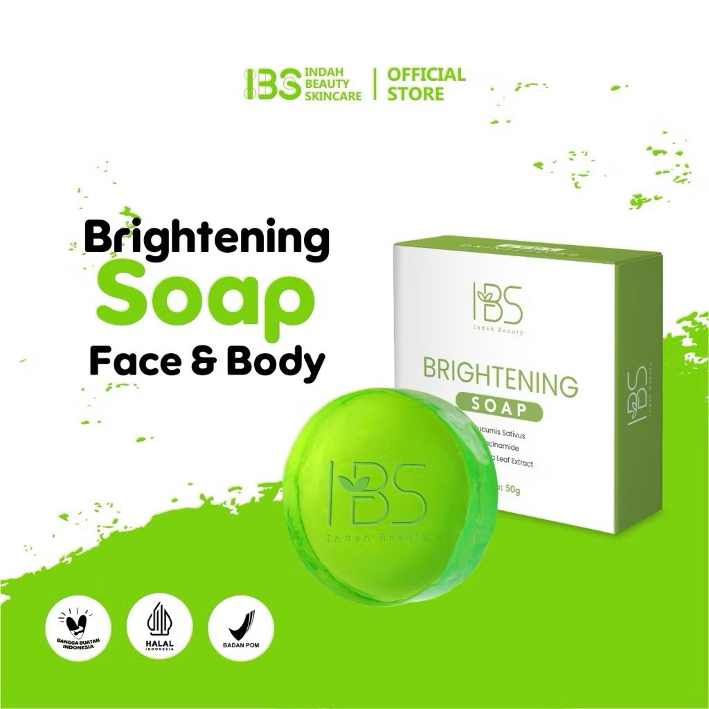 IBS Brightening Soap Green